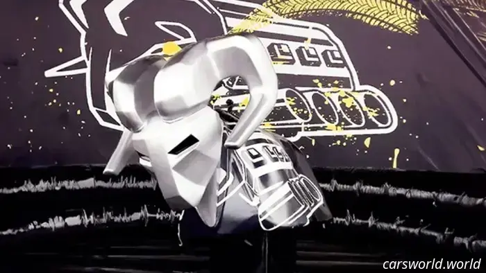 Alguien robó el toro mecánico V8 Bucking Hemi de Ram.