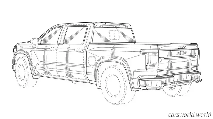Новый Chevrolet Silverado 2027 года просочился из федерального правительства.