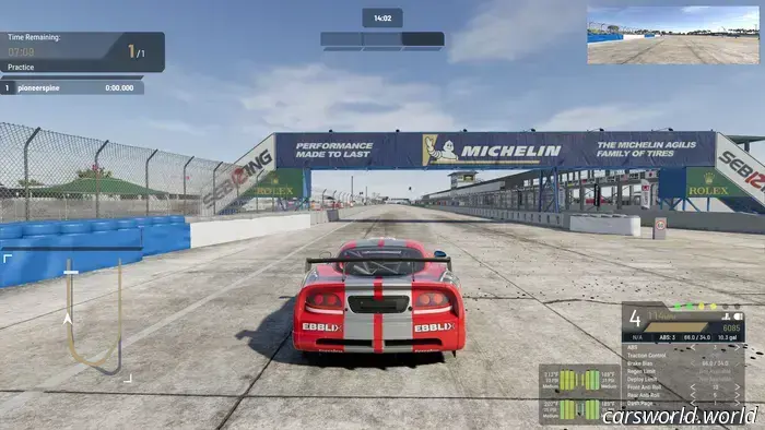 Проект «Motor Racing» не должен был покидать паддок