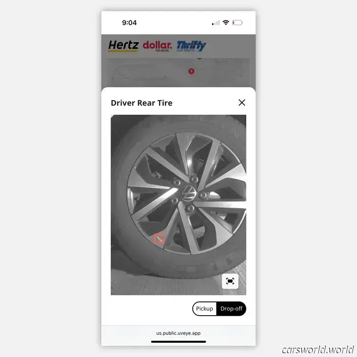 Esto Es Lo Que Sucede Cuando el Escáner de IA de Hertz Encuentra Daños en Su Alquiler