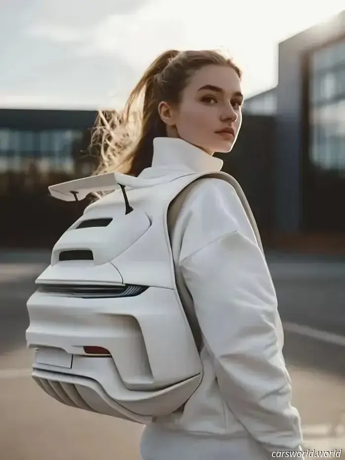 Gli zaini a forma di Porsche 911 sono arrivati proprio in tempo per il ritorno a scuola