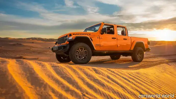 2026 Jeep Gladiator Unveils Complete Military Aesthetic with Olive Green Rims