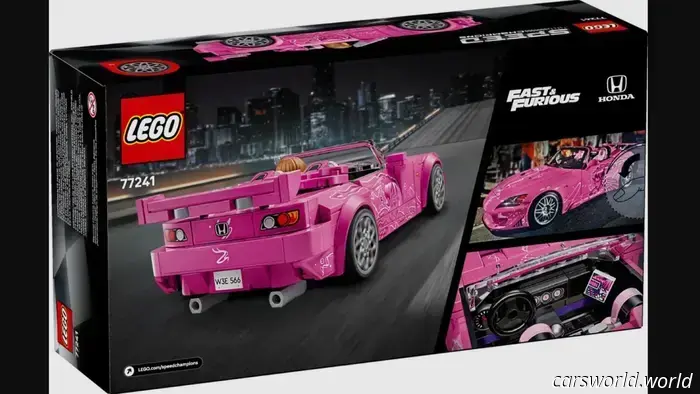 El Honda S2000 Rosado De Suki De '2 Fast 2 Furious' Es un Set de Lego Ahora