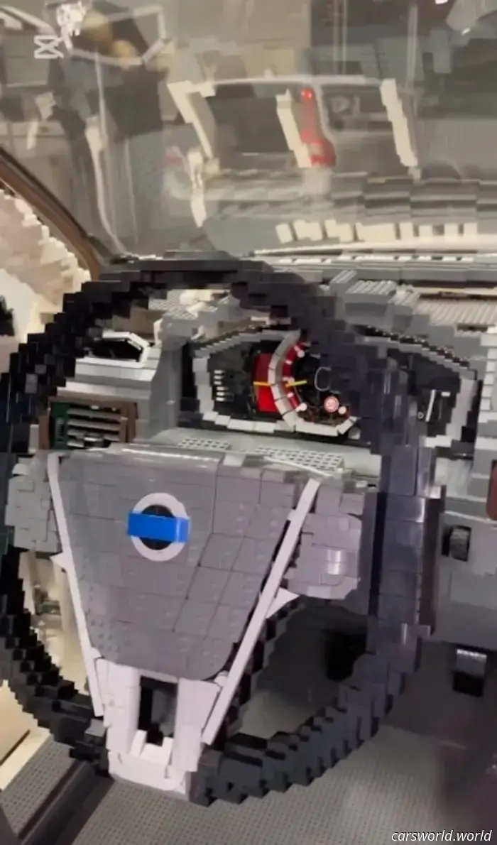 El Vagón Volvo Lego Minuciosamente Detallado Va Más Allá De Cualquier Otra Construcción Que Hayas Visto