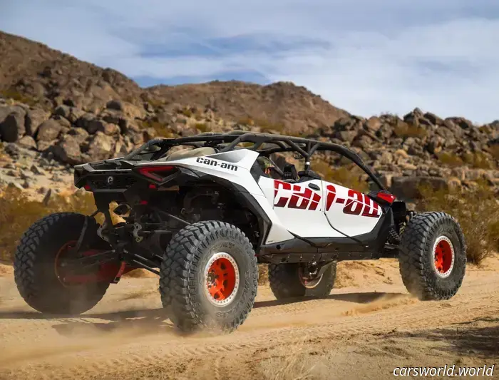 Can-Am Maverick R Can Accommodate 40s with Completely Revamped Aftermarket Suspension