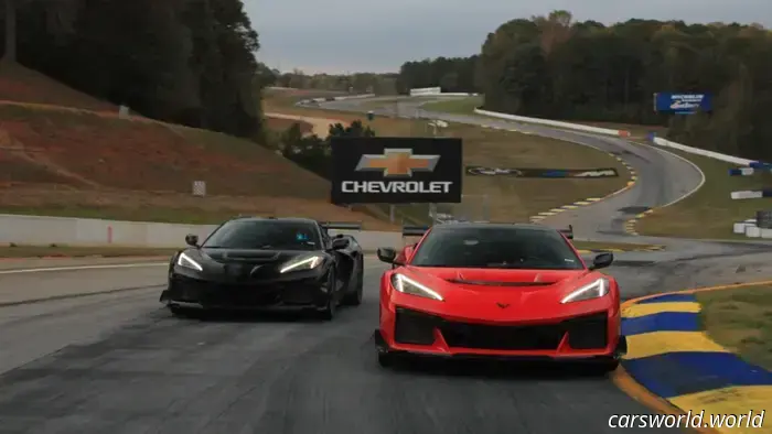 На борту: Посмотрите, как 1064-сильный Chevy Corvette ZR1 побил рекорд круга на трассе Road Atlanta