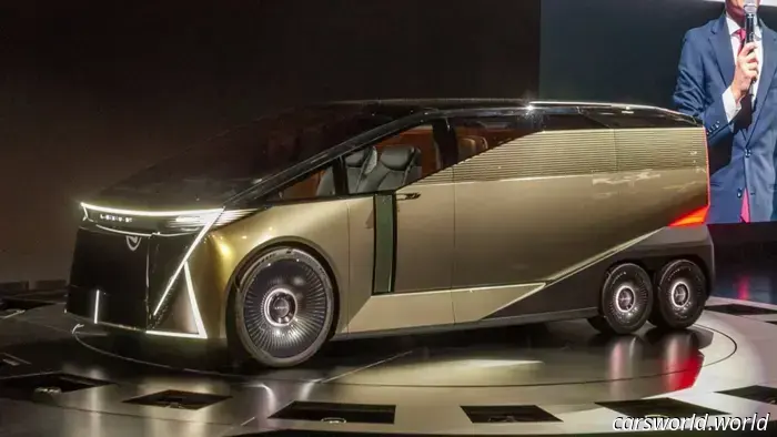 Вот почему Lexus считает, что настало время шестиколёсных фургонов.