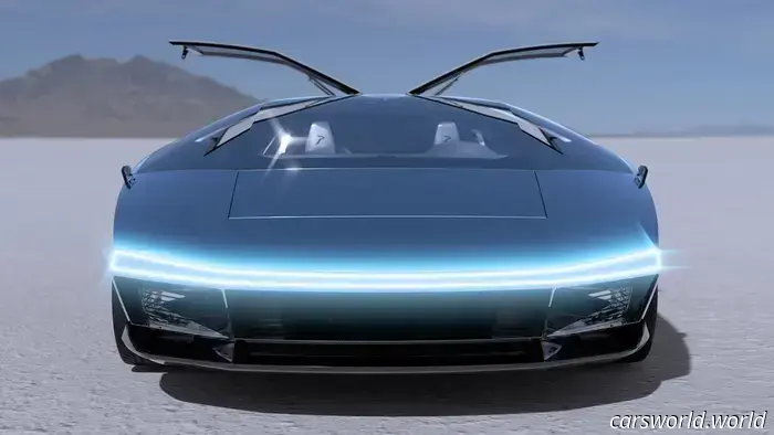 El Hijo De Giugiaro Diseñó Su Propio Auto Maserati Wedge Después del Icónico Concepto Boomerang De 1971