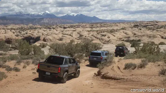 Comparing the Toyota Tacoma, 4Runner, and Land Cruiser in Moab: A Look at Their Performance