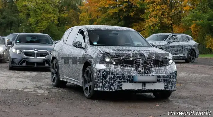Caught on Camera: BMW's Inaugural Electric M Model