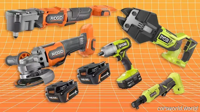 Grandes descuentos en Ryobi y Ridgid en Home Depot