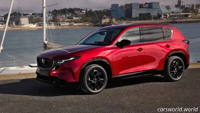 Believe it or not, this is the updated Mazda CX-5.