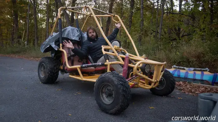 I Finally Acquired My Dream Car from Middle School: A Two-Seat Go-Kart