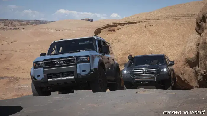 Comparing the Toyota Tacoma, 4Runner, and Land Cruiser in Moab: A Look at Their Performance