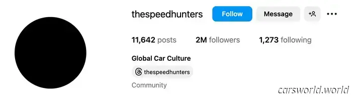 Sembra che Speedhunters sia morto
