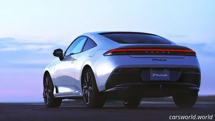 La Honda Prelude ha un trucco di design segreto per renderla più facile da parcheggiare
