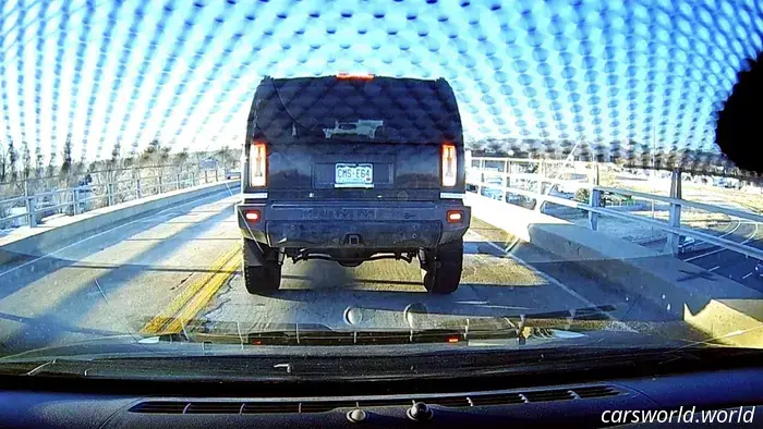 Man Dodges a Ridiculously Sad Insurance Fraud Scheme by Hummer Driver