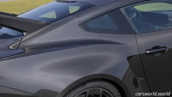 You can now obtain a Ford Mustang GTD in complete naked carbon fiber.