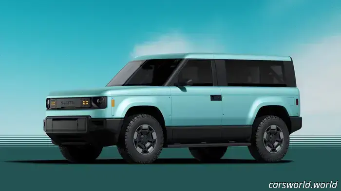 La Camioneta Slate Puede Convertirse En una SUV Defender Económica Con un Kit Opcional Estilo IKEA