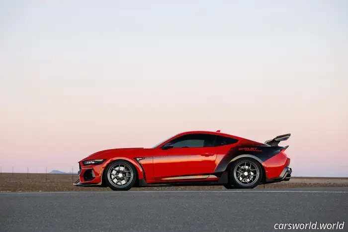 The 2026 Shelby Super Snake R Produces More Horsepower Than the Mustang GTD While Being $100,000 Cheaper.