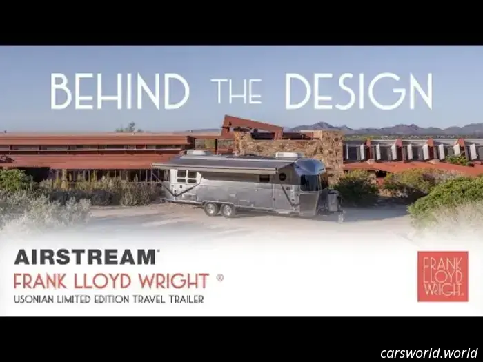 Frank Lloyd Wright’s Overlooked Food Truck Concept Inspired a New Airstream Trailer.