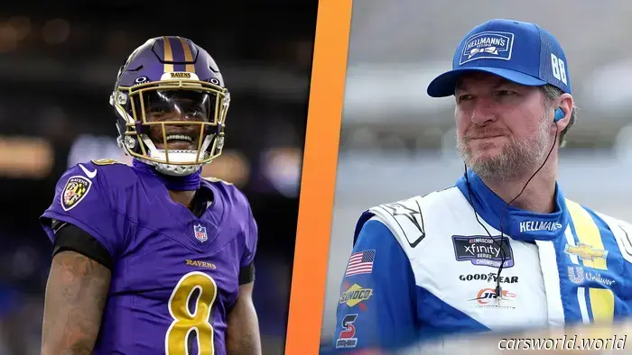 El MARISCAL de Campo de los Baltimore Ravens Está Demandando a Dale Earnhardt Jr. Por el Número 8
