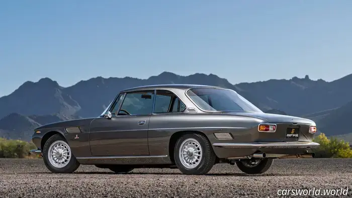 This exceptionally rare Italian muscle car is powered by a V8 from a Pontiac G8.