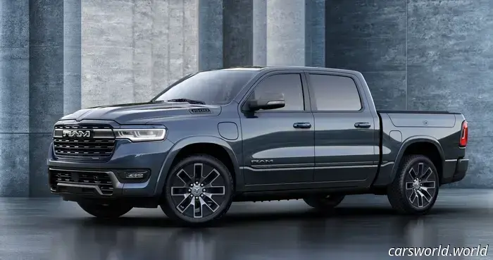 Ram revealed an electric vehicle in 2021, but its launch has been postponed once more until 2027.