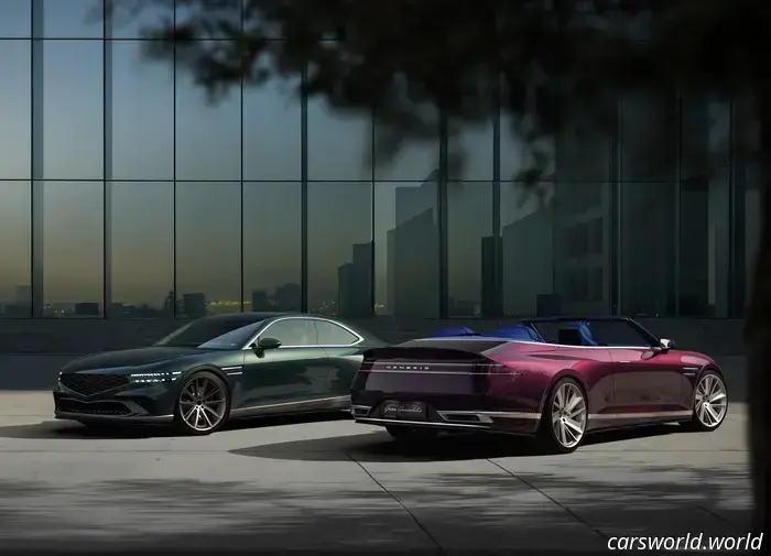 El Genesis X Gran Coupé y el Convertible Lucen Increíbles y Listos para la Producción