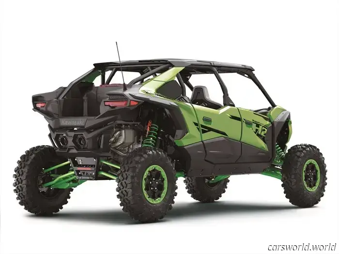 La nueva UTV sobrealimentada de Kawasaki genera 250 CV con un motor de motocicleta Ninja.