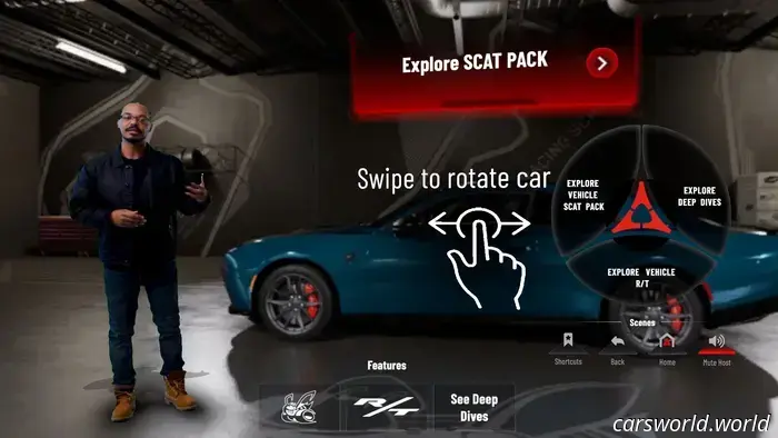 El Nuevo Sitio Web del Charger Daytona de Dodge Parece un CD-ROM Promocional De 1999