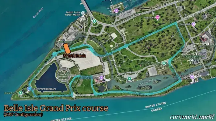Вот почему уличная трасса IndyCar в Детройте "отстойная".