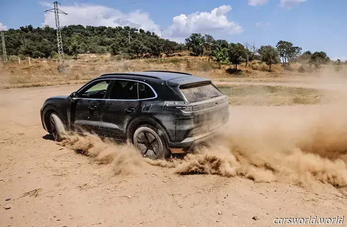 Обзор прототипа электрического Porsche Cayenne 2026 года: превосходное начало — теперь нужно удачно завершить
