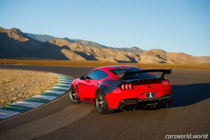 The 2026 Shelby Super Snake R Produces More Horsepower Than the Mustang GTD While Being $100,000 Cheaper.