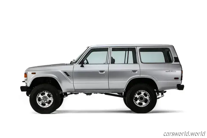 Toyota Installed a New Tundra V6 in an FJ60 Land Cruiser While Retaining the Five-Speed Manual Transmission.