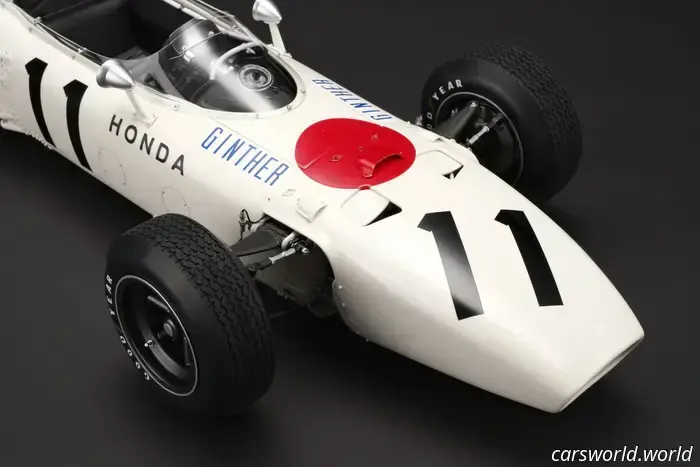 Este modelo de Honda F1 tiene un precio superior al de un automóvil real.