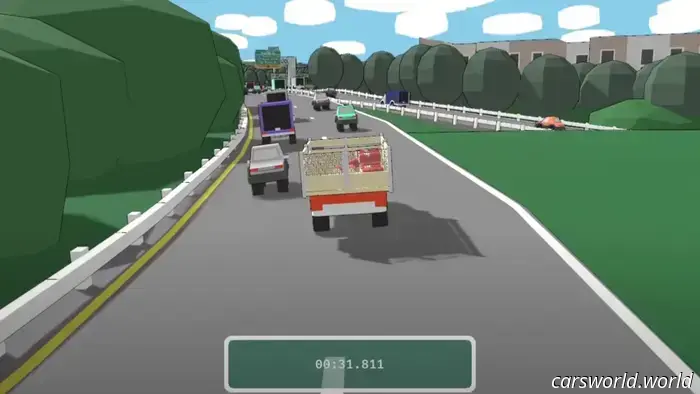 This Highway Exit Is So Hazardous It's Being Made into Its Own Video Game