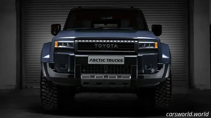 Toyota Land Cruiser ottiene il trattamento Arctic Trucks con pneumatici da 37 pollici, sospensioni su misura