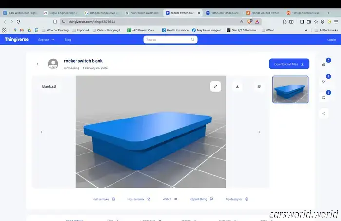 Ho appena acquistato questa stampante 3D da 300 dollari e sto già realizzando i pezzi per la mia auto.