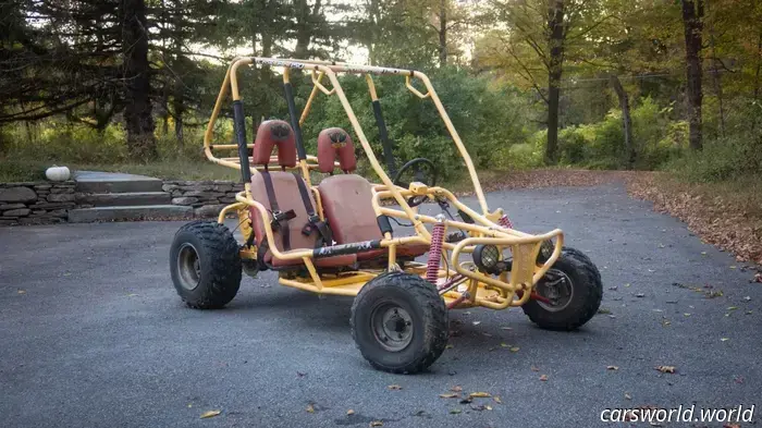 I Finally Acquired My Dream Car from Middle School: A Two-Seat Go-Kart