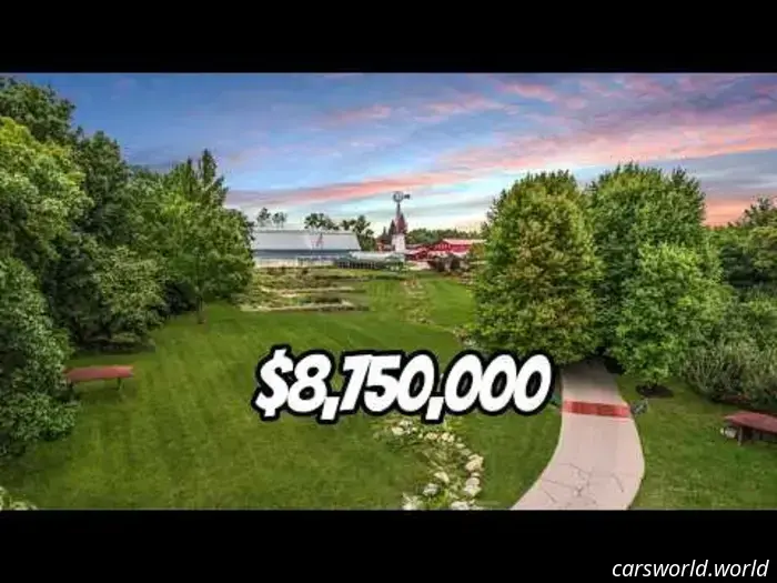 Questa villa da 8,7 milioni di dollari in vendita viene fornita con il proprio autolavaggio Drive-Thru