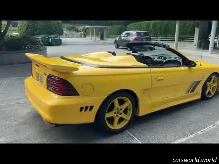 King of the Grill: George Foreman's 1995 Ford Mustang Saleen S351 Is Now Available for Purchase