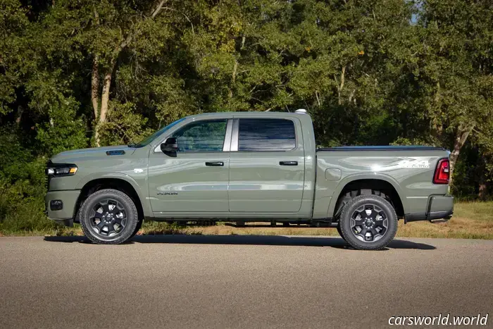 Первый тест-драйв Ram 1500 Hemi 2026 года: V8 по-прежнему достаточен