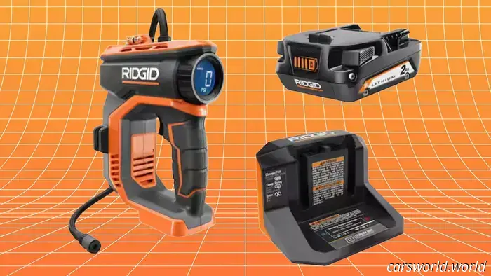 Enjoy a 23% discount on this ideal compact pistol-grip tire inflator: $99 Black Friday offer.