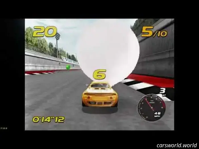 This racing game from the 2000s allowed you to recklessly damage a Mercury Sable and Ford Ranger.