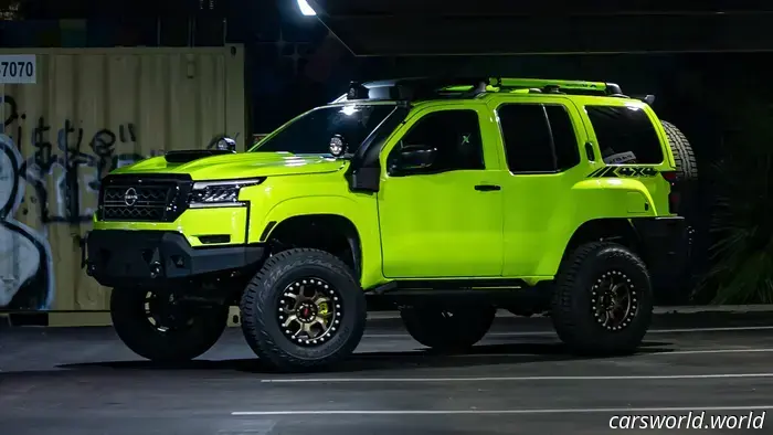 Этот новый Xterra порвал бы 4Runner, если бы Nissan выпустил более одного экземпляра.