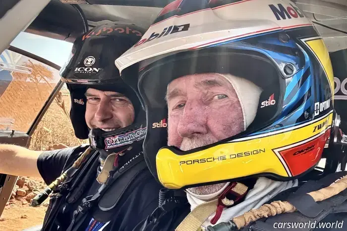 La leyenda de las carreras de Porsche, Zwart, califica el Safari del África Oriental como «probablemente el evento más duro que he hecho».