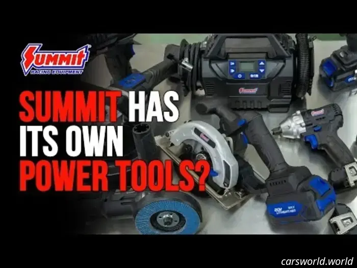 Ottieni il 20% di sconto sull'intero catalogo di utensili da 20 V di Summit Racing per il Cyber Monday 2025