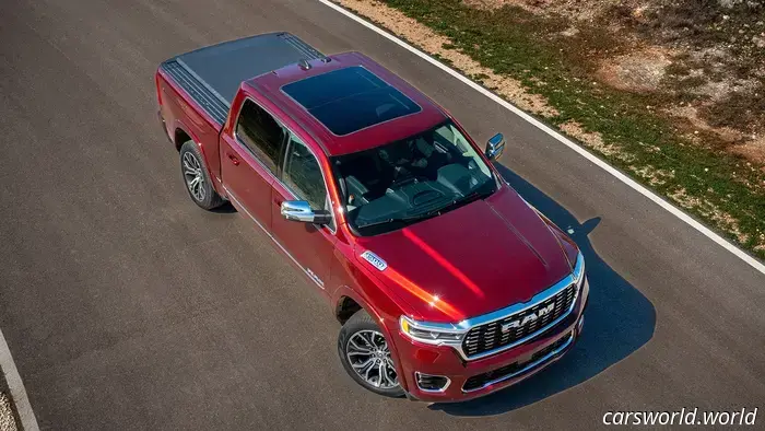 Pickup Ram di medie dimensioni: potrebbe essere una Jeep Gladiator rivisitata alimentata da un V8?