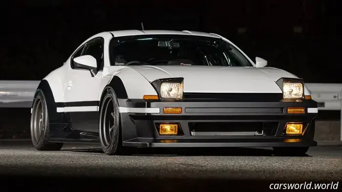 No es IA: un preparador japonés instaló faros escamoteables en un Toyota 86 moderno